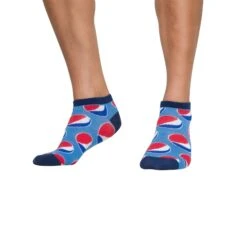 CrazyUniverse Pepsi Logo And Lid Low Cut Socks (3 Pack) -Crazy Boxer CSPEP0101X3L1 2
