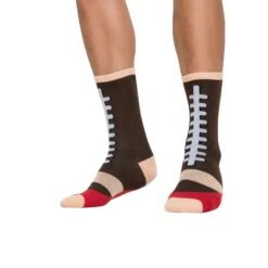 CrazyUniverse Football Long Crew Socks (3 Pack) -Crazy Boxer CSSPO0101X3A3 2