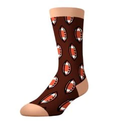 CrazyUniverse Football Long Crew Socks (3 Pack) -Crazy Boxer CSSPO0101X3A3 5