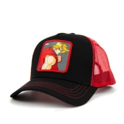 CRAZYUNIVERSE Street Fighter Ken Trucker Hat