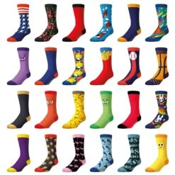 CRAZYUNIVERSE Mystery Pack Crew Socks (9 Pack)