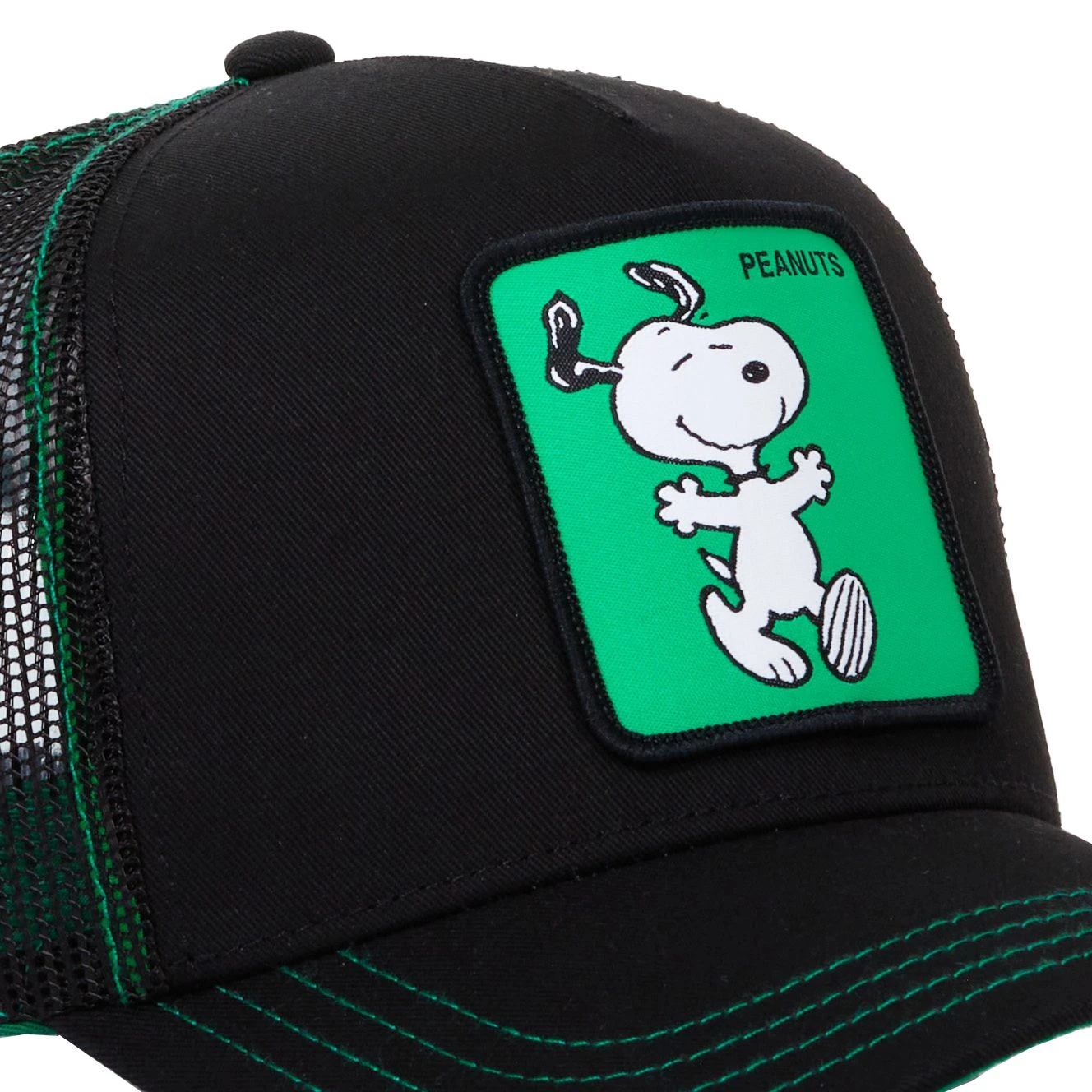 CRAZYUNIVERSE Peanuts Jump Snapback Trucker Hat 5 CRAZYUNIVERSE Peanuts Jump Snapback Trucker Hat - Image 5