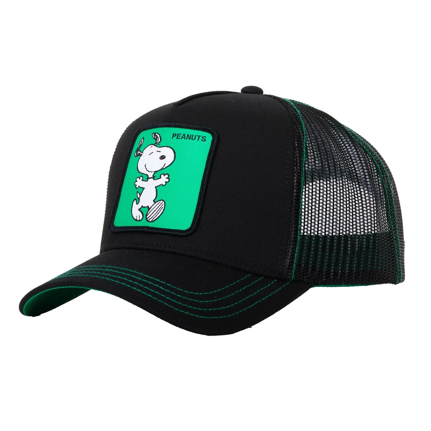 CRAZYUNIVERSE Peanuts Jump Snapback Trucker Hat 1 CRAZYUNIVERSE Peanuts Jump Snapback Trucker Hat