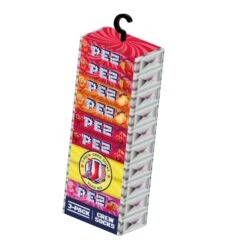 CRAZYUNIVERSE PEZ Candies & Logo Adult Crew Socks (3 Pairs, Wrapper) -Crazy Boxer CUPEZ01X3A1N 4